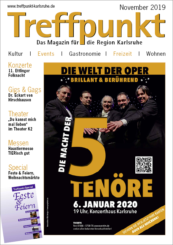 Treffpunkt Karlsruhe | Titelbild November 2019