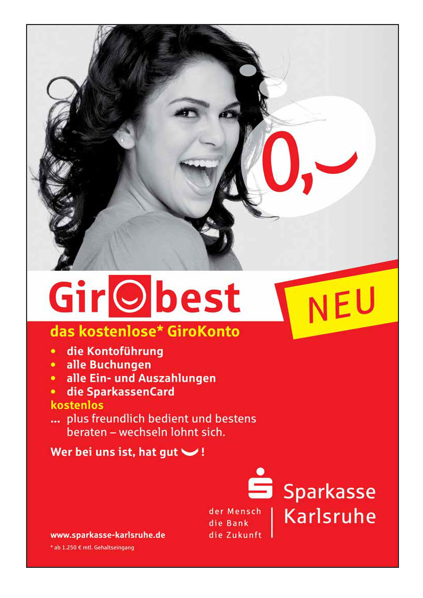 Anzeigenbeispiel "1/1 Seite"