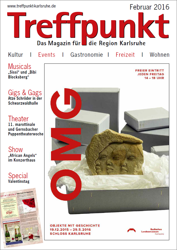Treffpunkt Karlsruhe | Titelbild Februar 2016