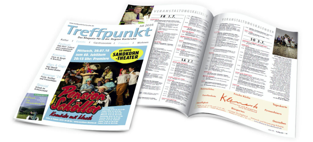 Treffpunkt Karlsruhe | Ausgabe Juli 2016