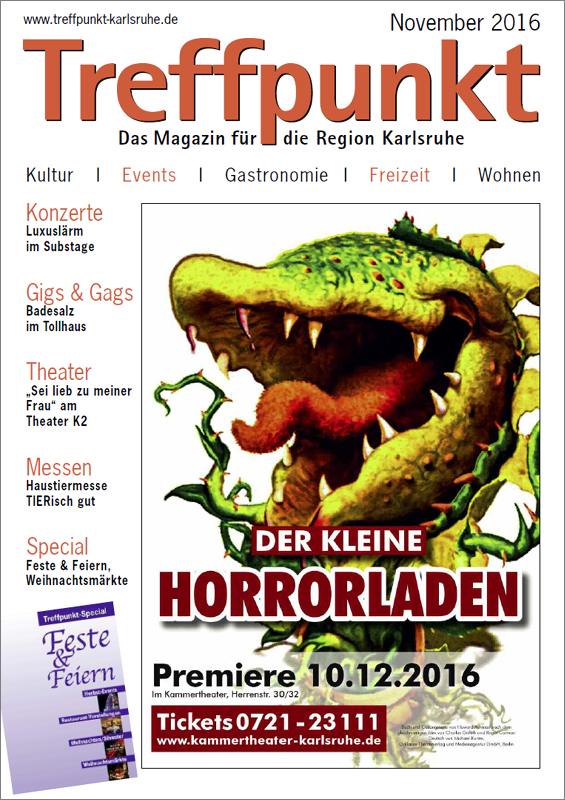 Treffpunkt Karlsruhe | Titelbild November 2016