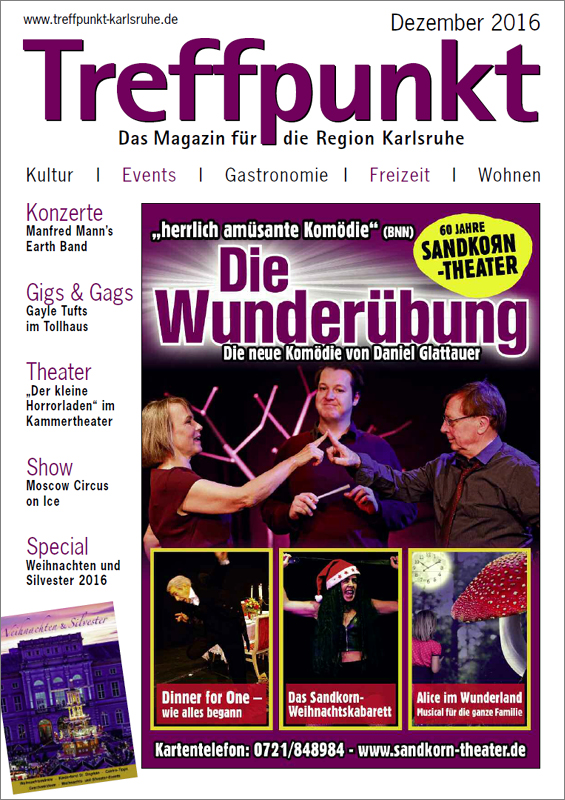 Treffpunkt Karlsruhe | Titelbild Dezember 2016
