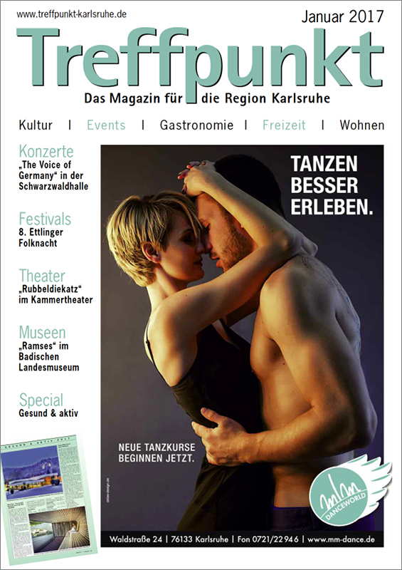 Treffpunkt Karlsruhe | Titelbild Januar 2017