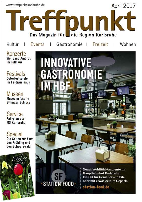 Treffpunkt Karlsruhe | Titelbild April 2017