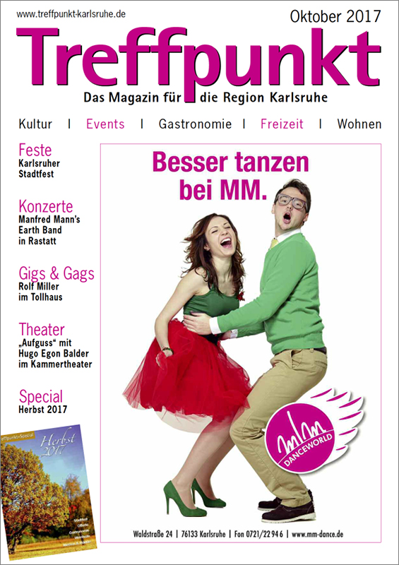 Treffpunkt Karlsruhe | Titelbild Oktober 2017