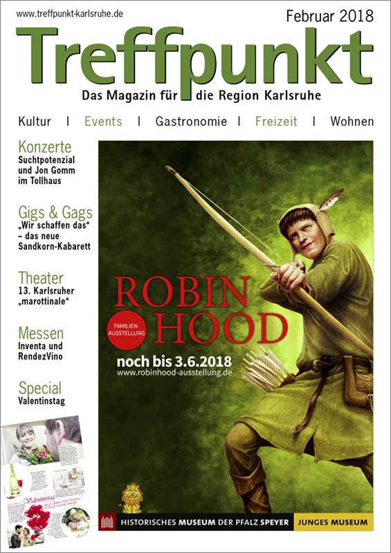 Treffpunkt Karlsruhe | Titelbild Februar 2018