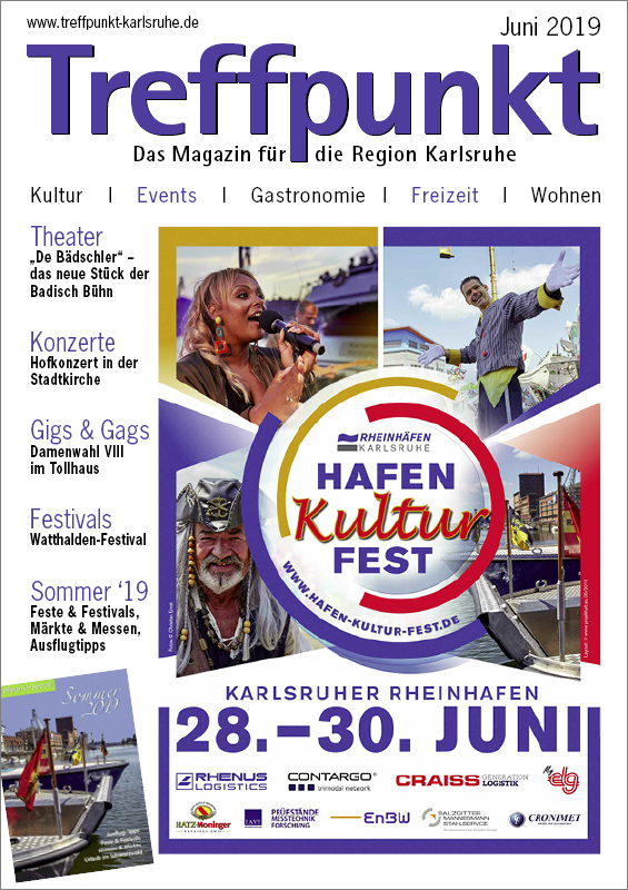 Treffpunkt Karlsruhe | Titelbild Juni 2019