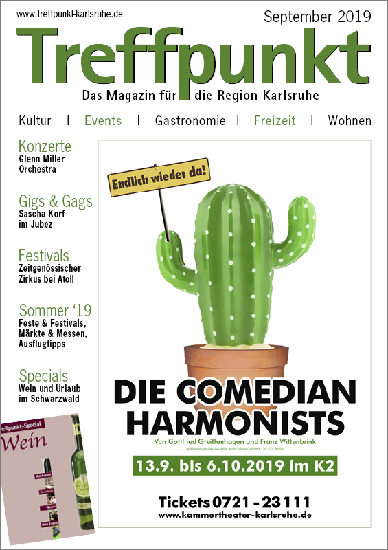 Treffpunkt Karlsruhe | Titelbild September 2019