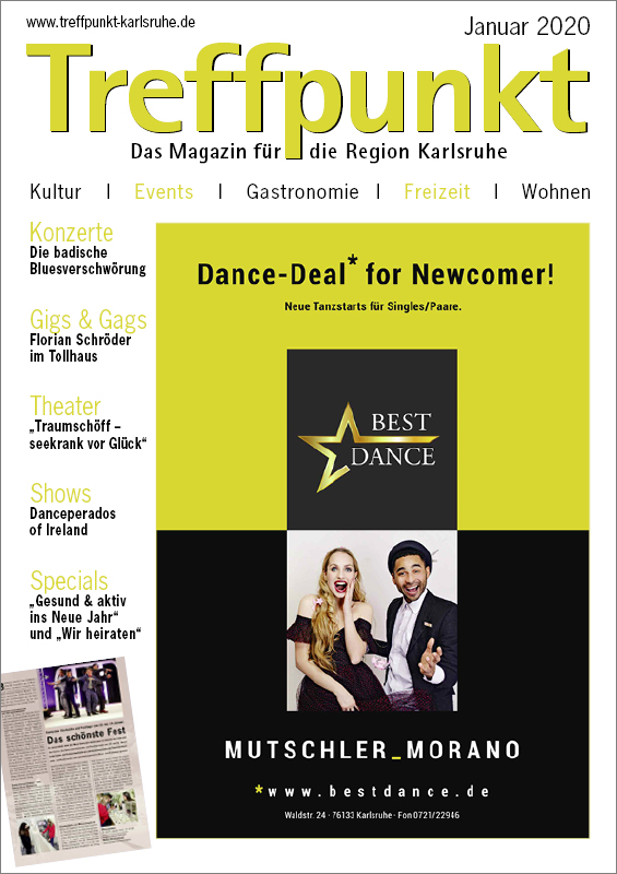 Treffpunkt Karlsruhe | Titelbild Januar 2020