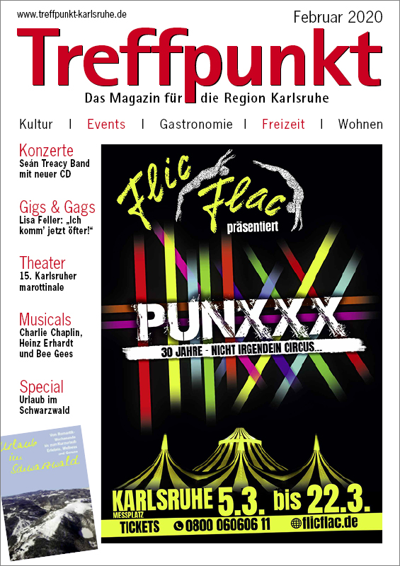Treffpunkt Karlsruhe | Titelbild Februar 2020