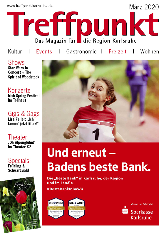 Treffpunkt Karlsruhe | Titelbild März 2020
