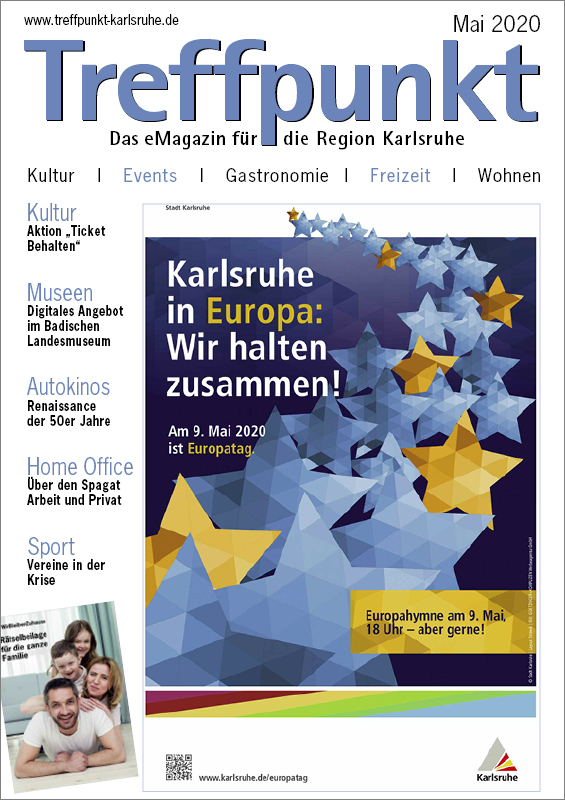 Treffpunkt Karlsruhe | Titelbild Mai 2020