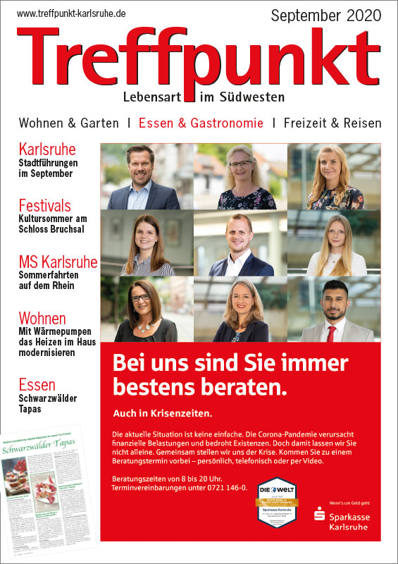 Treffpunkt Karlsruhe | Titelbild September 2020