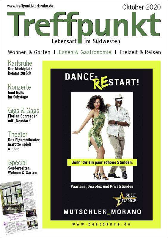 Treffpunkt Karlsruhe | Titelbild Oktober 2020