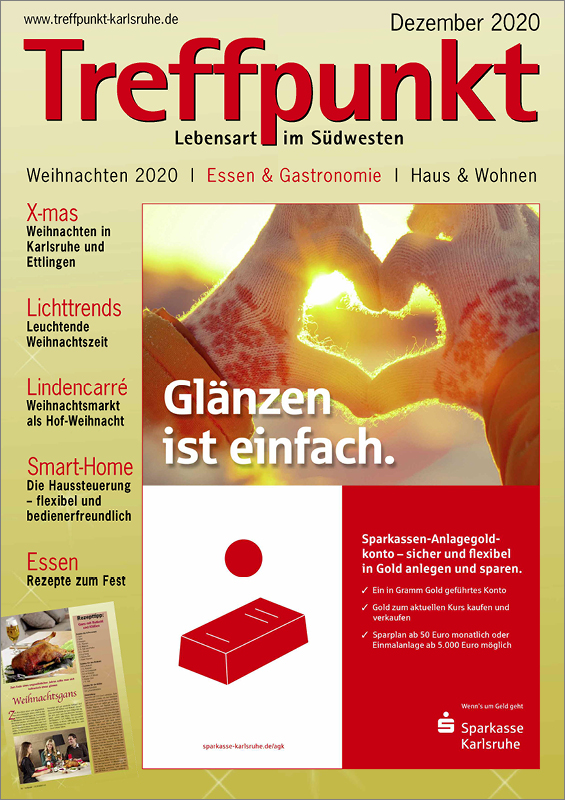 Treffpunkt Karlsruhe | Titelbild Dezember 2020