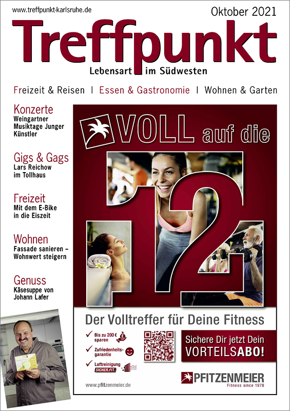 Treffpunkt Karlsruhe | Titelbild Oktober 2021