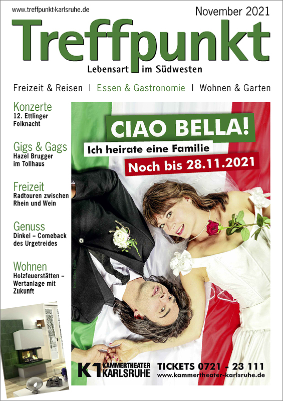 Treffpunkt Karlsruhe | Titelbild November 2021