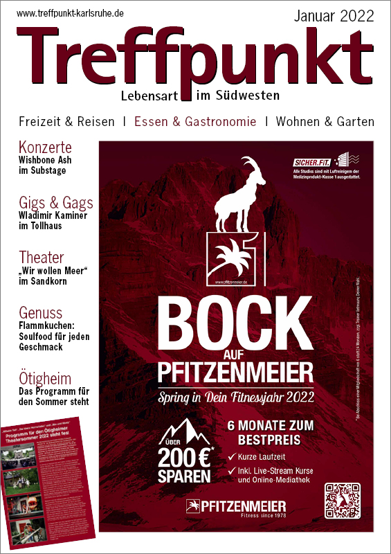 Treffpunkt Karlsruhe | Titelbild Januar 2022