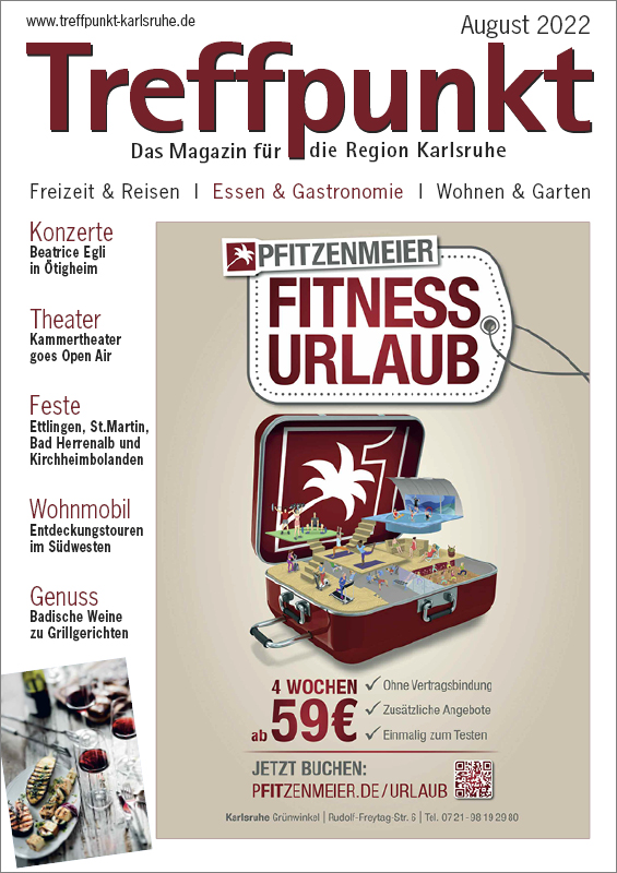 Treffpunkt Karlsruhe | Titelbild August 2022