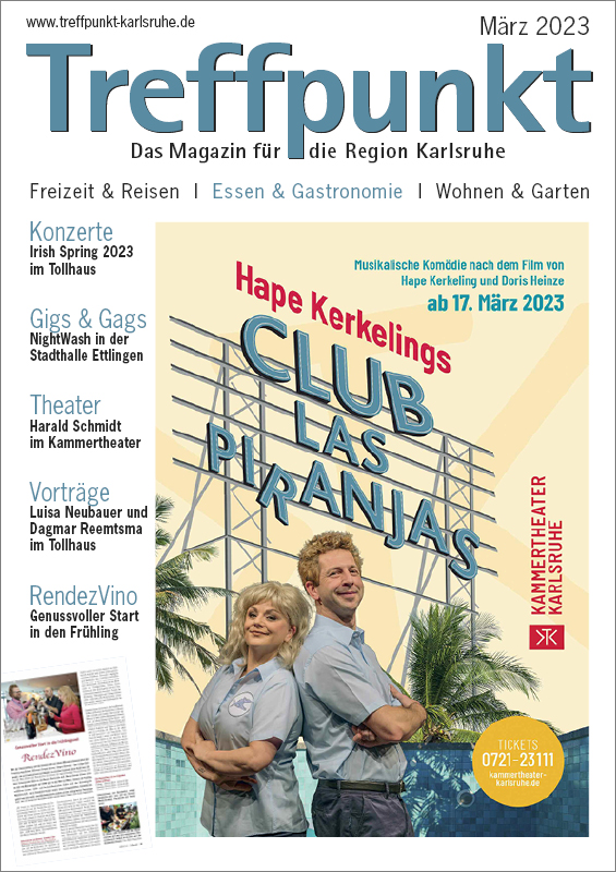 Treffpunkt Karlsruhe | Titelbild März 2023