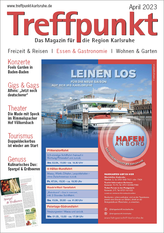 Treffpunkt Karlsruhe | Titelbild April 2023