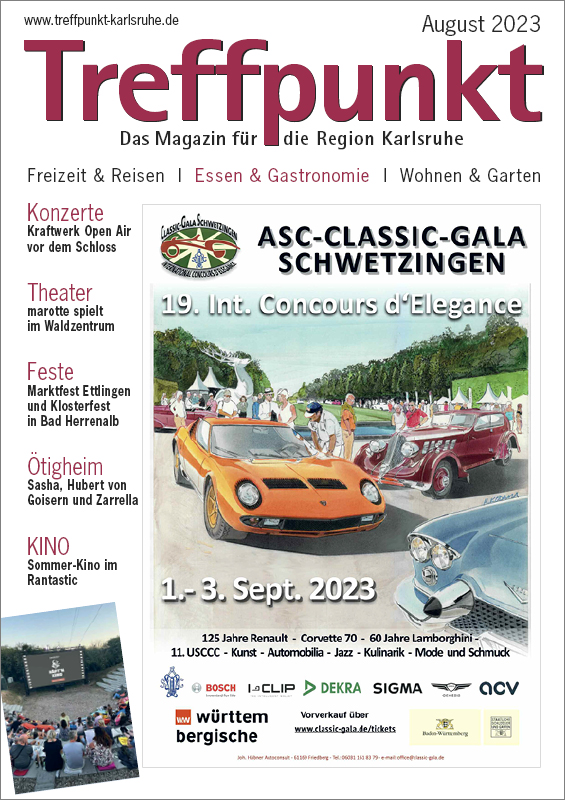 Treffpunkt Karlsruhe | Titelbild August 2023