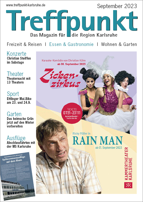 Treffpunkt Karlsruhe | Titelbild September 2023