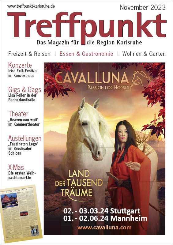 Treffpunkt Karlsruhe | Titelbild November 2023