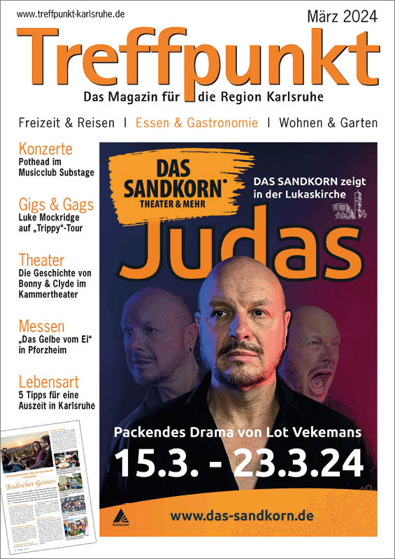 Treffpunkt Karlsruhe | Titelbild März 2024
