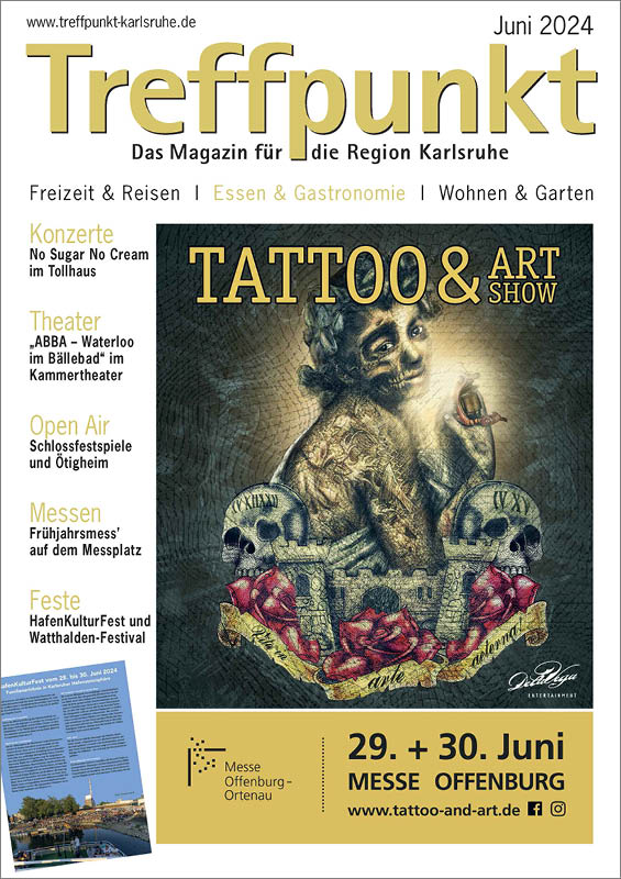 Treffpunkt Karlsruhe | Titelbild Juni 2024