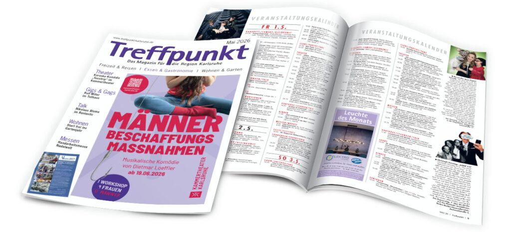 Die Mai-Ausgabe 2026 vom Treffpunkt Karlsruhe